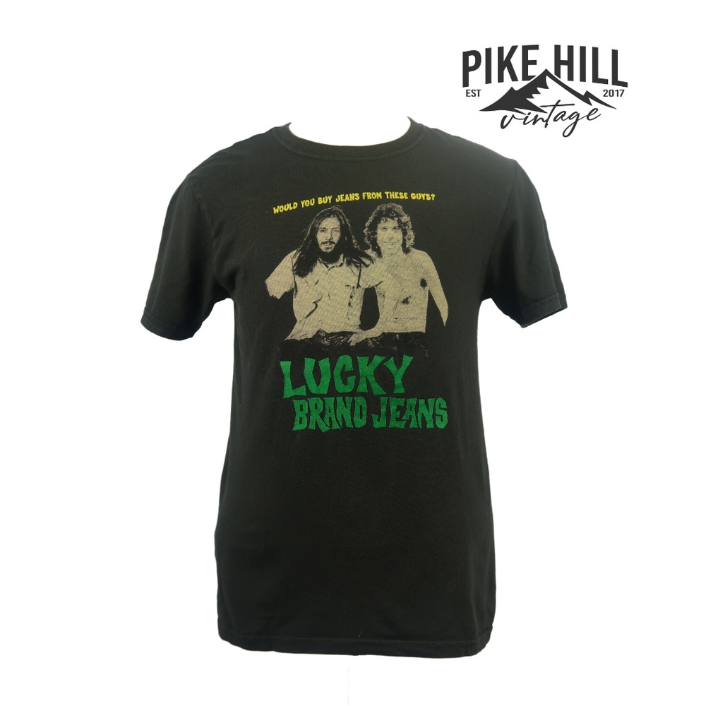 Lucky Brand Gene & Barry Circa 1970 Owners Tee